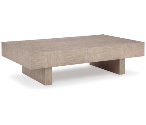 Jorlaina - Light Grayish Brown - Rectangular Cocktail Table, 60"