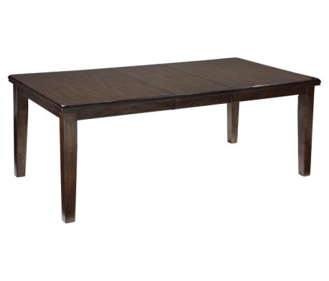 Haddigan - Dark Brown - Rectangular Dining Room Extension Table, 42"