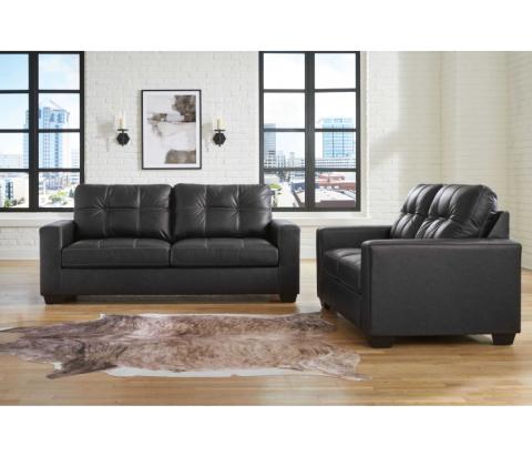 Barlin Mills - Carbon - 2 Pc. - Sofa, Loveseat