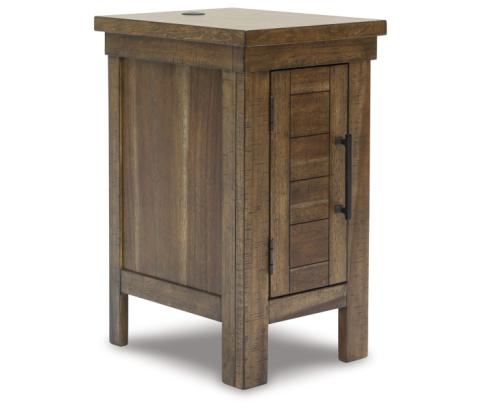 Moriville - Grayish Brown - Chair Side End Table, 14"