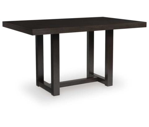 Neymorton - Dark Grayish Brown - Rectangular Dining Room Counter Table, 36"