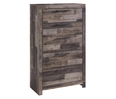 Derekson - Multi Gray - Five Drawer Chest, 53.94" Tall