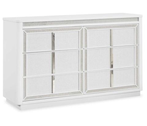 Chalanna - White - Dresser, 64" Wide