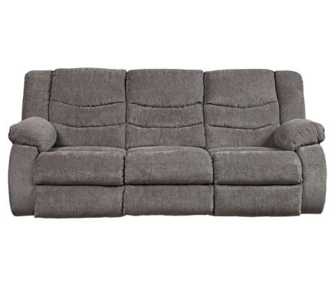 Tulen - Gray - Reclining Sofa, 87"