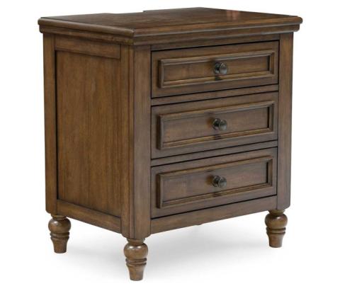 Sturlayne - Brown - Three Drawer Night Stand