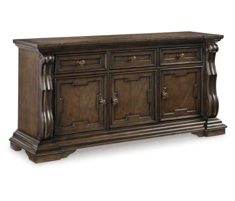 Maylee - Dark Brown - Dining Room Buffet