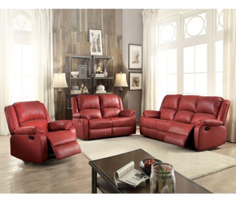 Zuriel - Sofa - Red PU, 81"
