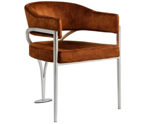 554cognac-c - Cozyliving Furniture  - Madelyn - Dining Chair (Set of 2) - Cognac