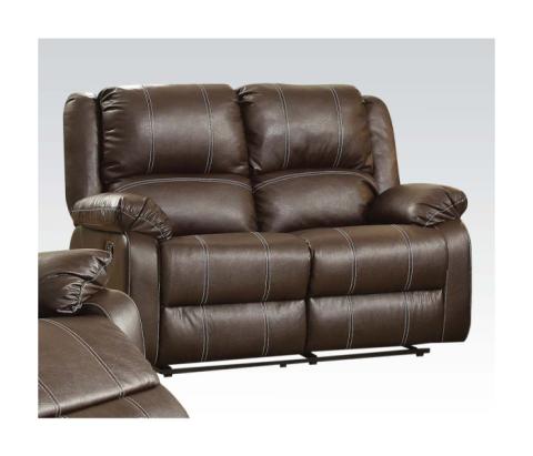 Zuriel - Loveseat - Brown PU