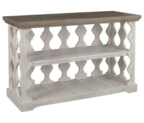 Havalance - Gray / White - Console Sofa Table, 45.5"