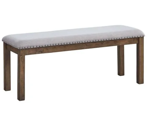 Moriville - Beige - Upholstered Bench