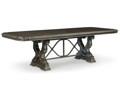 Maylee - Dark Brown - Dining Extension Table, 44"