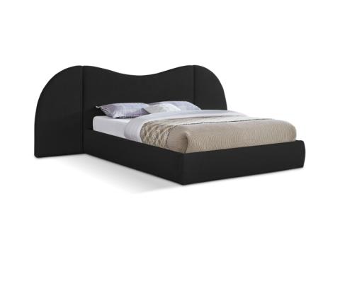 Everest - Boucle Fabric King Bed