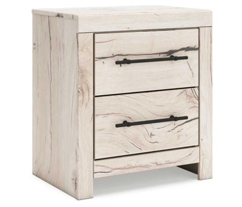 Lawroy - Light Natural - Two Drawer Night Stand