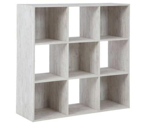 Paxberry - Whitewash - Nine Cube Organizer
