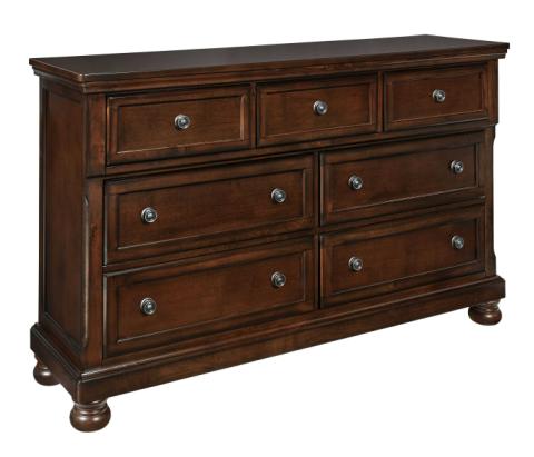 Porter - Rustic Brown - Dresser, 65.5" Wide