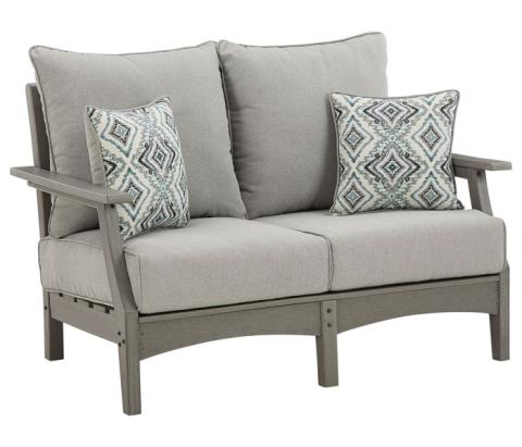 Visola - Gray - Loveseat w/Cushion