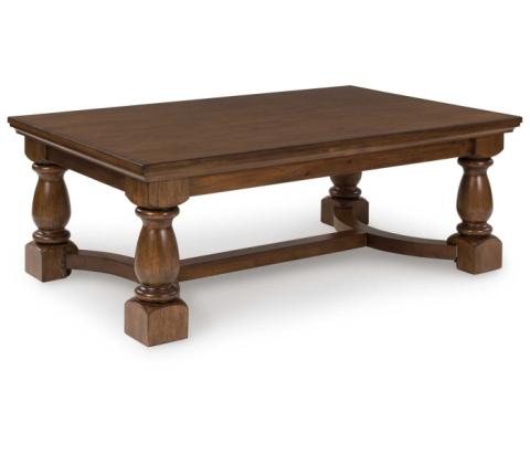 Sturlayne - Brown - Rectangular Cocktail Table, 52"