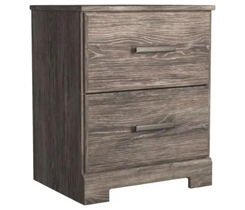 Ralinksi - Gray - Two Drawer Night Stand