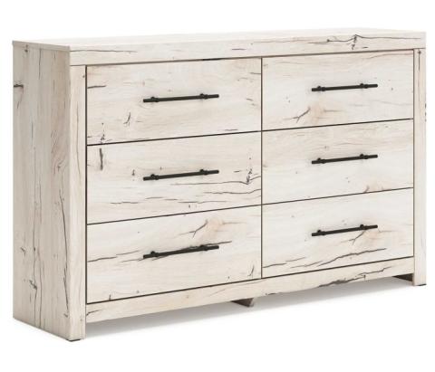 Lawroy - Light Natural - Six Drawer Dresser, 58.7" Wide