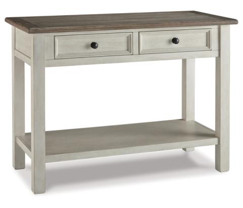 Bolanburg - White / Brown / Beige - Sofa Table, 46"