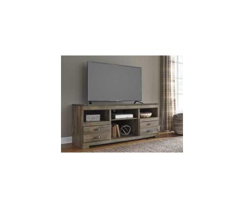 Trinell - Brown - 63" TV Stand W/Fireplace Option
