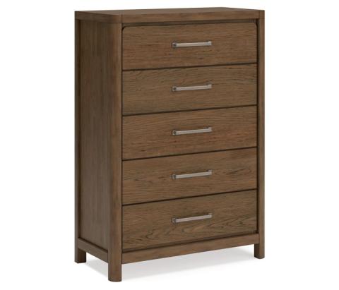 Cabalynn - Light Brown - Five Drawer Chest, 60.13" Tall