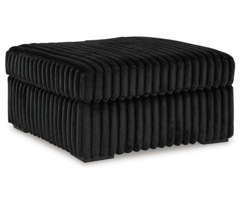 Midnight-Madness - Onyx - Oversized Accent Ottoman