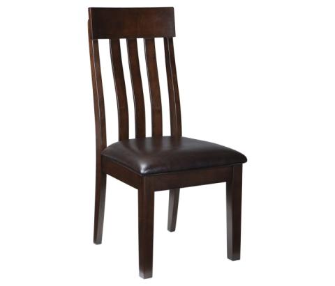 Haddigan - Dark Brown - Dining UPH Side Chair (Set of 2)
