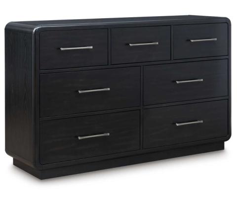 Rowanbeck - Black - Dresser, 63.75" Wide