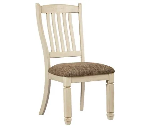 Bolanburg - Brown / Beige - Dining UPH Side Chair (Set of 2) - Rake Back