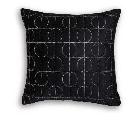Kydner - Black / Silver - Pillow (Set of 4)