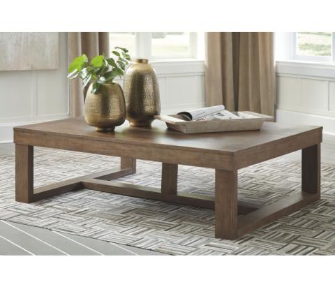 Cariton - Gray - Rectangular Cocktail Table, 56"