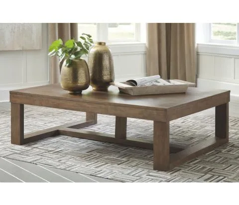 Cariton - Gray - Rectangular Cocktail Table, 56"