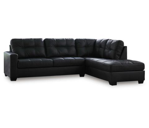 Barlin Mills - Carbon - 2-Piece Sectional With Raf Corner Chaise, 110"