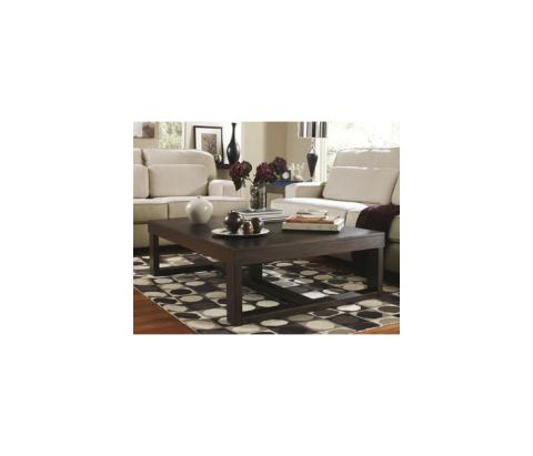 Watson - Dark Brown - Rectangular Cocktail Table, 56.13"