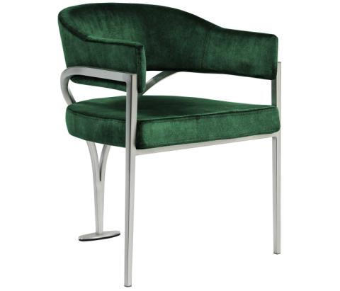 554green-c - Cozyliving Furniture  - Madelyn - Dining Chair (Set of 2) - Green