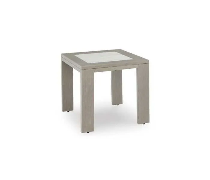 Kimpton Isle - Brown - Square End Table, 22.25"