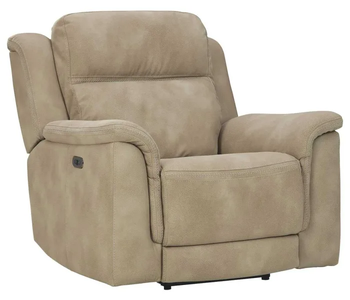 Next-Gen DuraPella - Sand - PWR Recliner/Adj Headrest