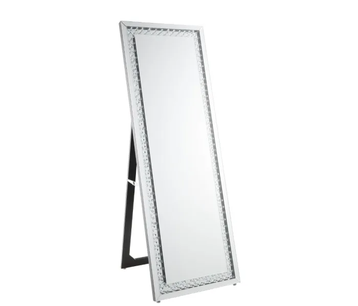Nysa - Accent Mirror - Mirrored & Faux Crystals
