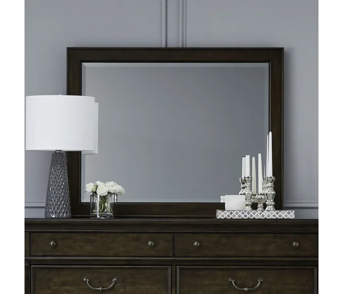 Arden Road - Landscape Mirror - Satin Cherry