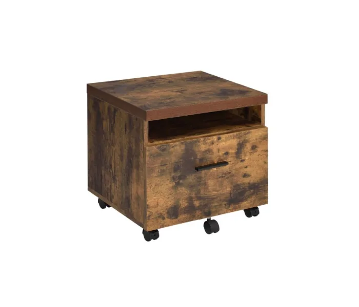 Bob - File Cabinet - Weathered Oak
