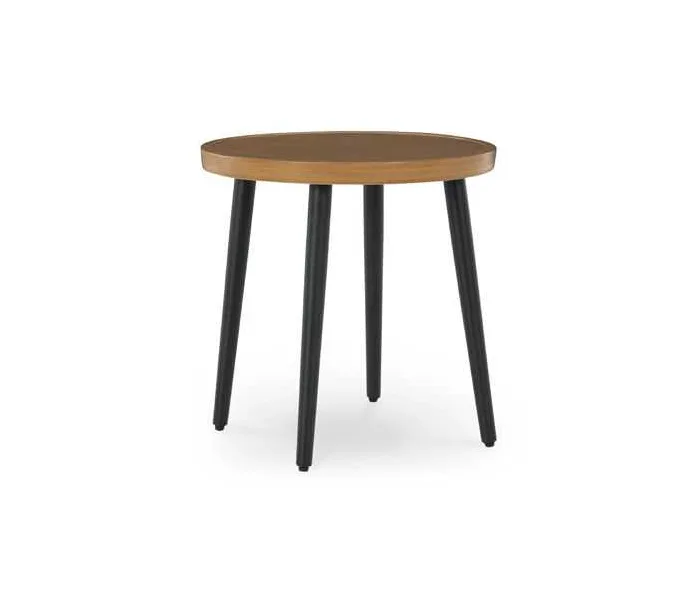 Horizon Hall - Two-tone Brown - Round End Table, 22.13"