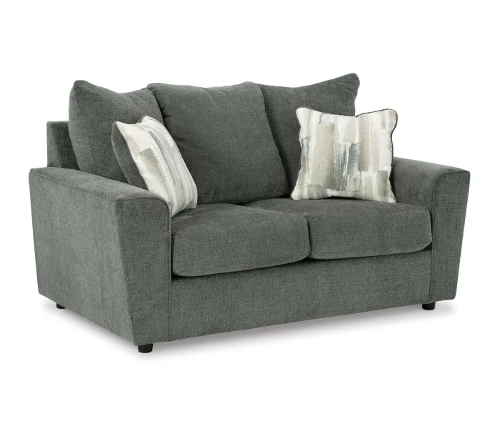 Stairatt - Gravel - Loveseat