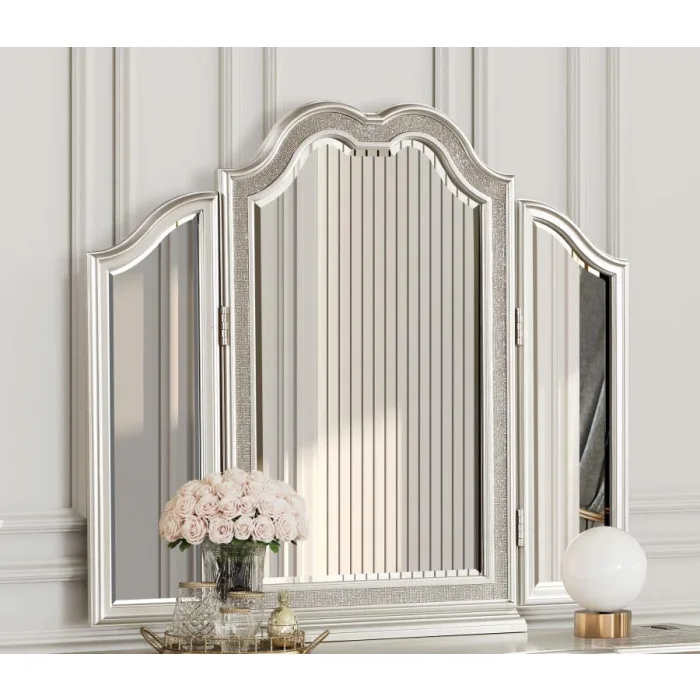 Evangeline - Tri - Fold Vanity Mirror - Thumbnail 3