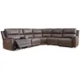 Bleckley 6-Piece Power Reclining Sectional With LAF And RAF Recliners Espresso