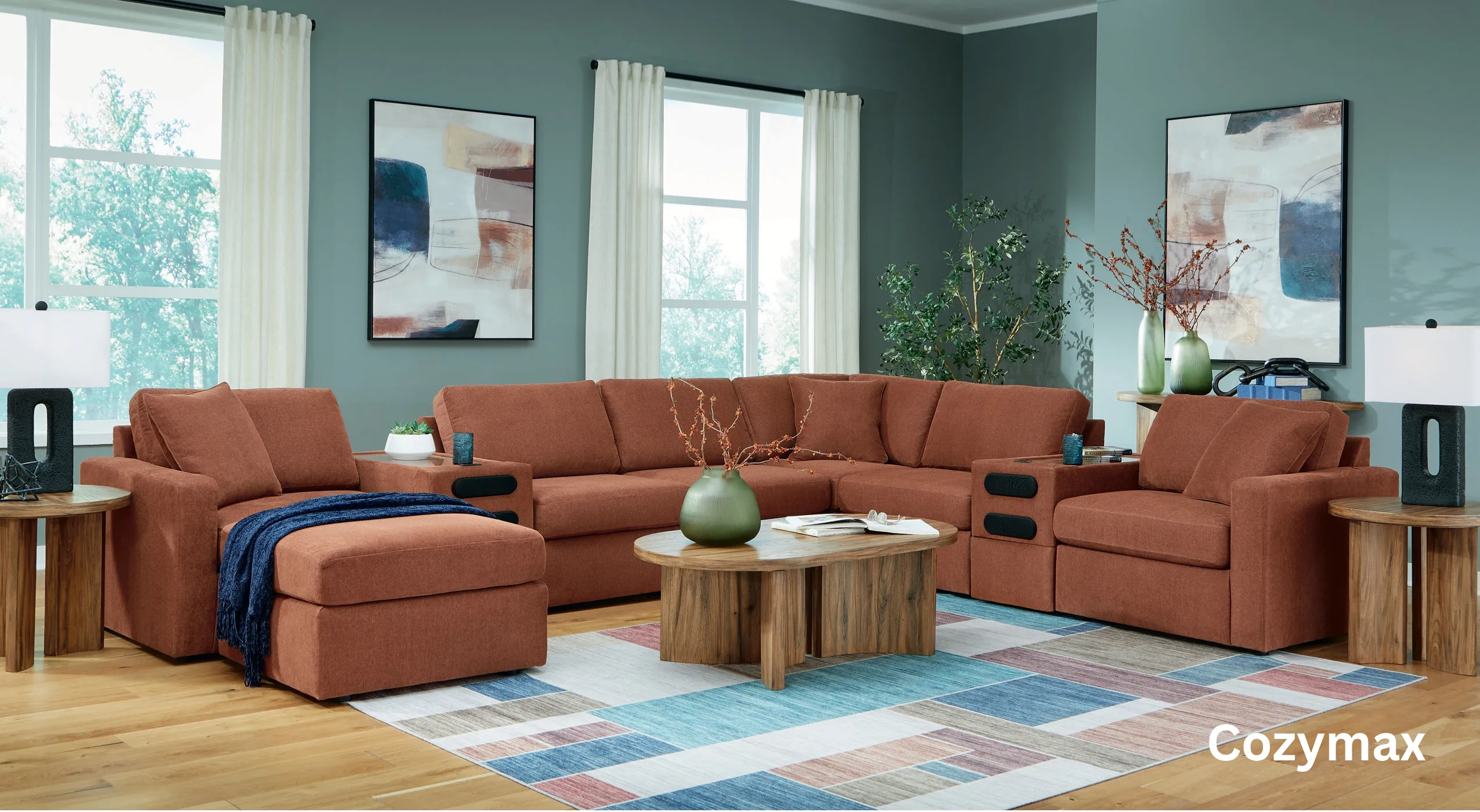 Sectional living room lifestyle