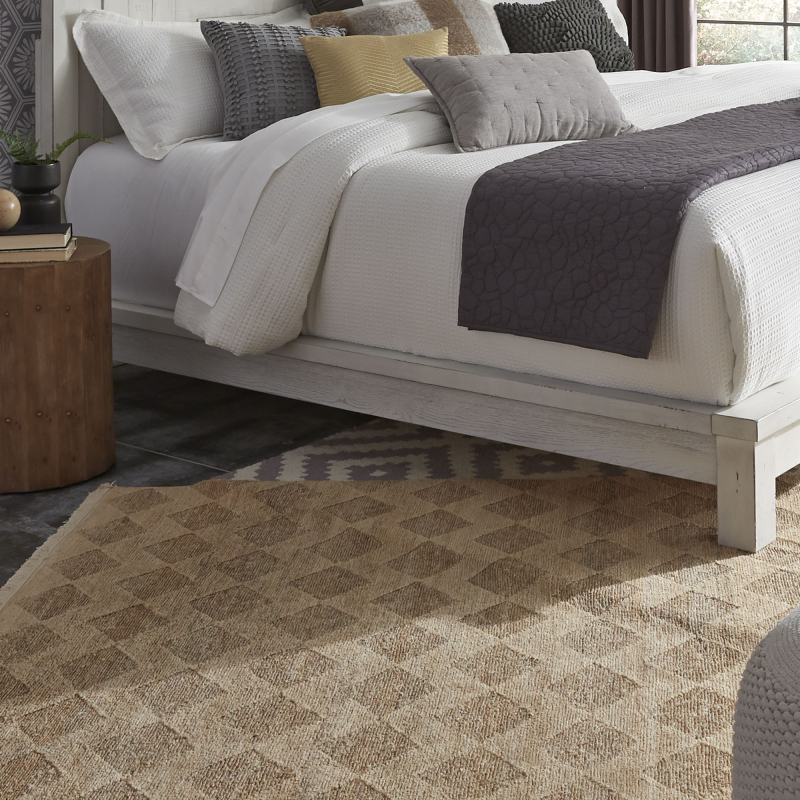 Buy Modern Farmhouse - Platform Bed Rails - White at Cozy Living ...