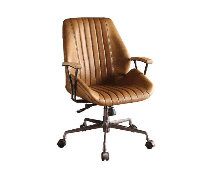 Hamilton - Executive Office Chair - Coffee Top Grain Leather