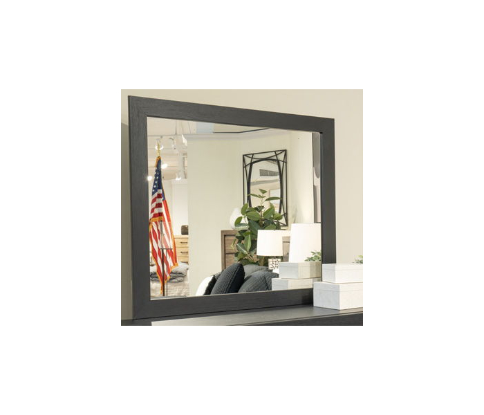 Stabotta Bedroom Mirror Black, 42.36" Wide